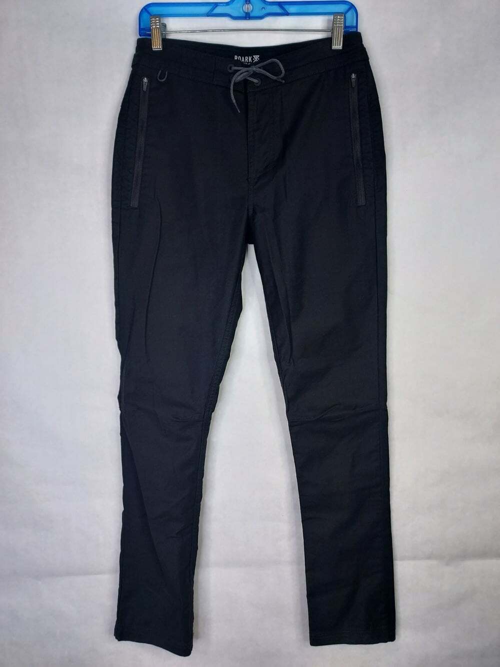 Roark Layover 2.0 Traveler Pants Mens 28 Black Chino Lightweight Hiking Gorpcore